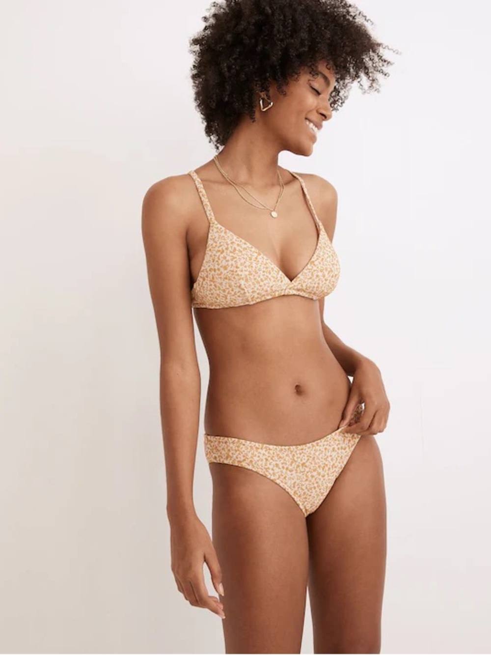NWT Madewell Bikini Set (S top, M bottoms)